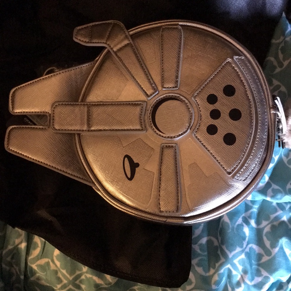 Millennium falcon purse